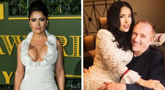 Salma Hayek keményen visszaszólt azoknak, akik betámadták a házasságát, miszerint ő csak pénzért ment férjhez