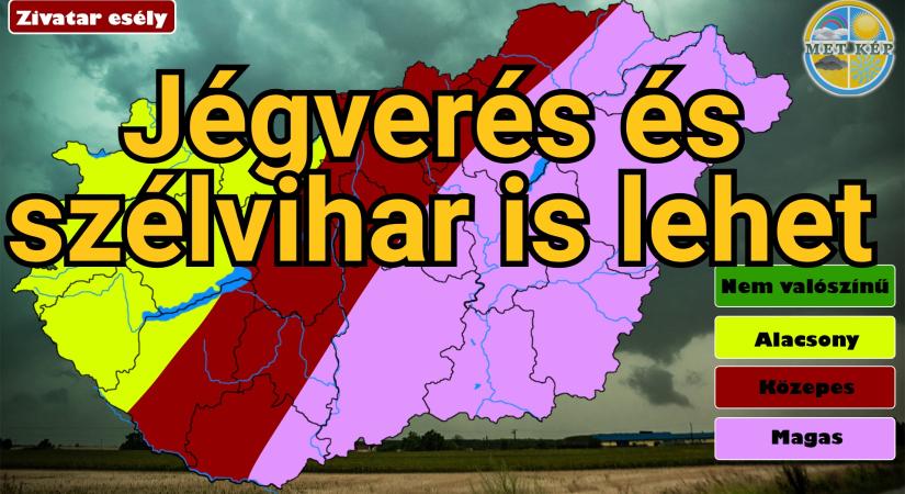 Heves viharokkal érkezhet a hétvége!