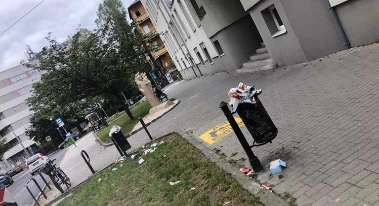 Túlcsordulnak a köztéri szemetesek, a XII. kerületnek most lett elege