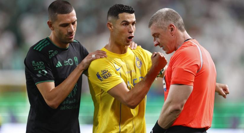 Cristiano Ronaldo akkorát hisztizett, hogy csoda, amiért megúszta lap nélkül
