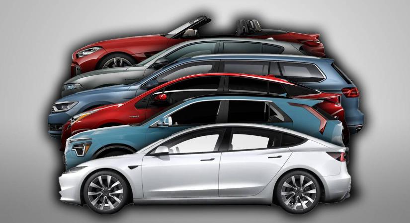 5 új autó, ami kijön egy Tesla Model 3 árából