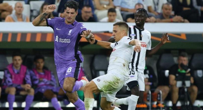Őrületes baki és érthetetlen jelenetek Szoboszlai Dominikék meccsén