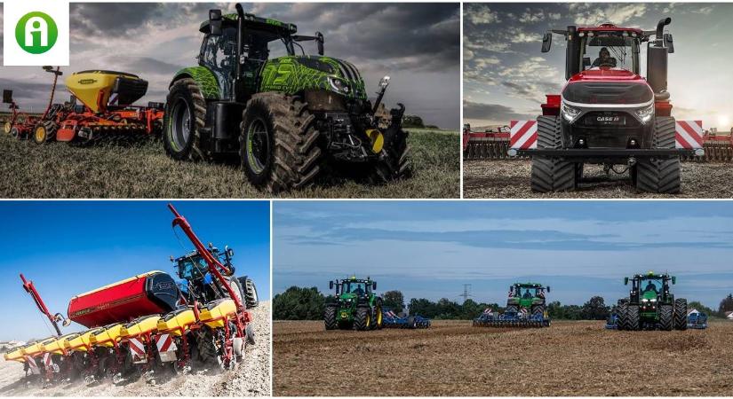 Case IH gépek átfésült dizájnnal, STEYR hibrid traktor és még rengeteg gépújdonság