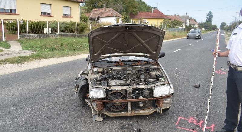 Csúnya baleset történt Zalaszentbalázson