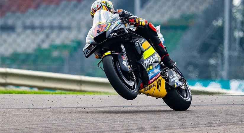 Bezzecchi a pole-ban a MotoGP indiai időmérőjén, Marc Marquez a második sorban!