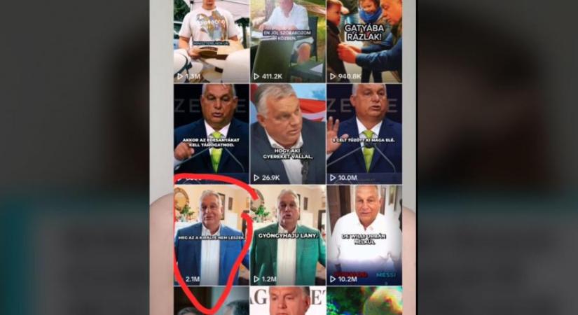 Külföldről vásárolnak követőket Orbán Viktor TikTok-oldalára?