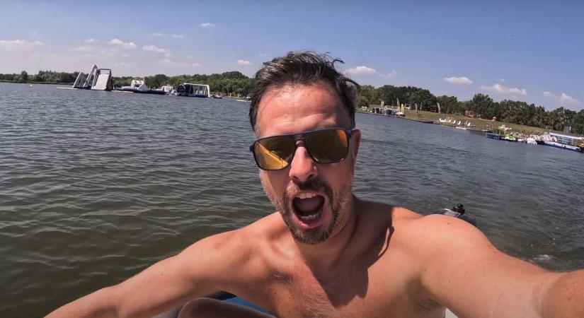 Így mentette meg bajba jutott feleségét a Tisza-tavon Magyarósi Csaba  videó