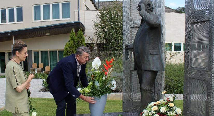 Demján Sándorra emlékeztek születésének 80. évfordulója alkalmából Sárszentmihályon (galéria)