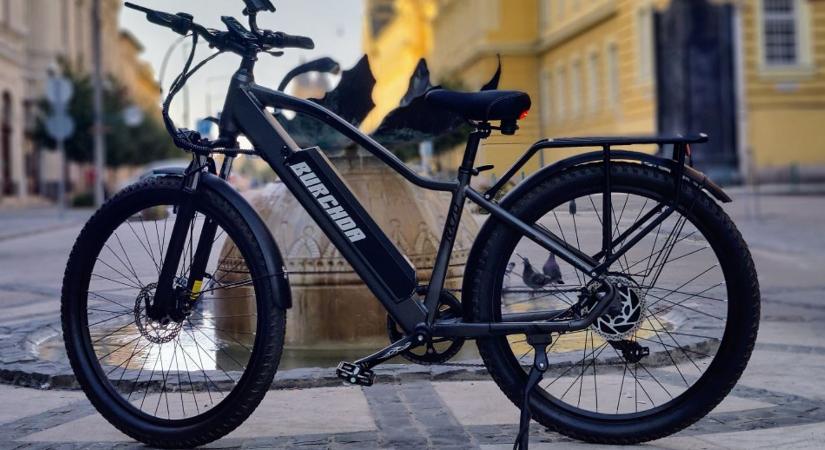 Burchda RX70 elektromos kerékpár teszt – Sallangok nélkül