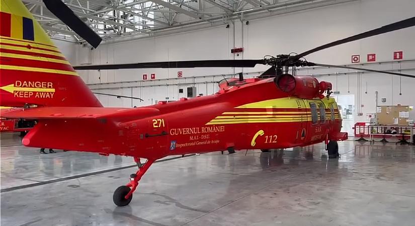 Így néz ki a Románia által vásárolt Black Hawk helikopter