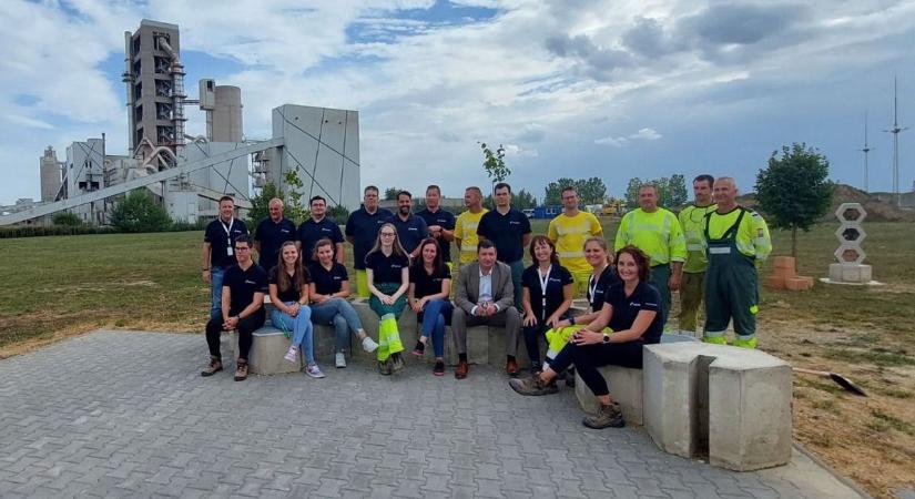 Bővítette királyegyházi kerékpáros pihenőhelyét a Holcim