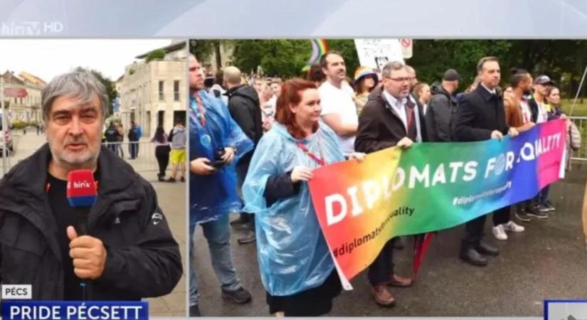 Az új trágárka, Pankotai Lili és Biden embere, az amerikai nagykövet a pécsi Pride-on