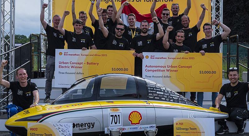 Újabb világrekordot állítana fel a SZEnergy Team