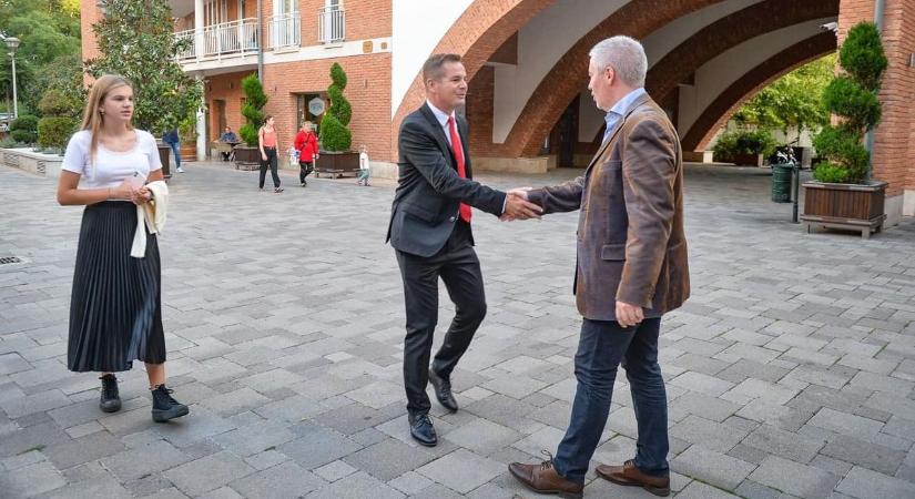 Az atlétikai világbajnokság főszervezője Gyöngyösön járt