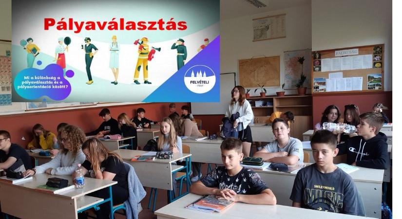 Pályaválasztási tanácsadó is segített az ászári végzősöknek