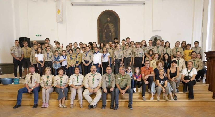 Újjáalakulásának 20. esztendejét ünnepelte a nagyenyedi cserkészcsapat