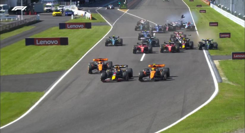 Japán Nagydíj – Verstappen nyert, világbajnok a Red Bull