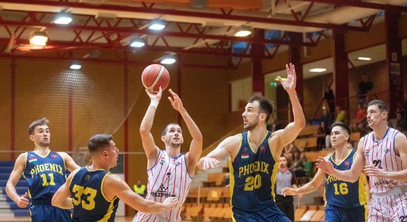 Veszprémi vereség a kosárlabda rajton