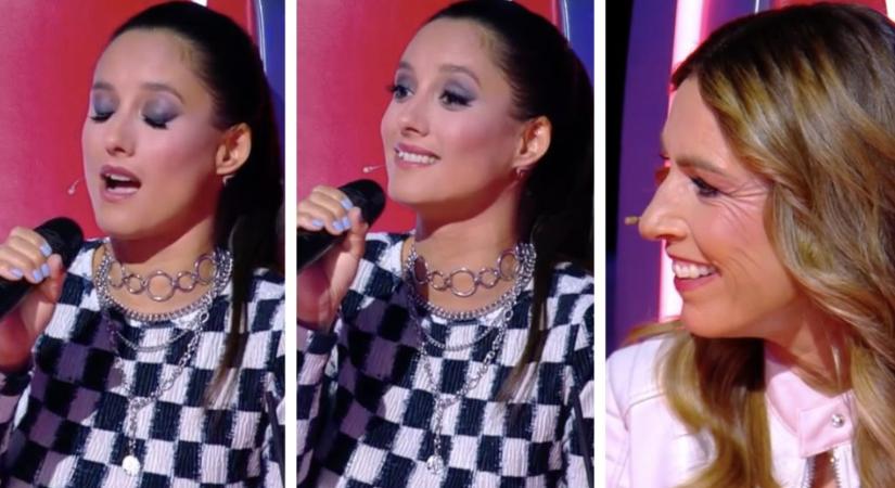 Trokán Nóra elénekelte azt a görög dalt, amivel jelentkezne a The Voice válogatójára