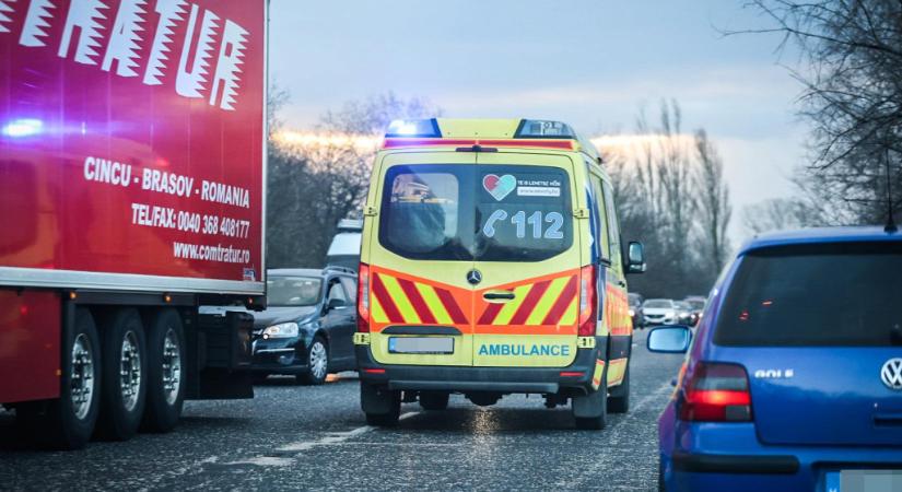Több baleset is volt az M1-esen