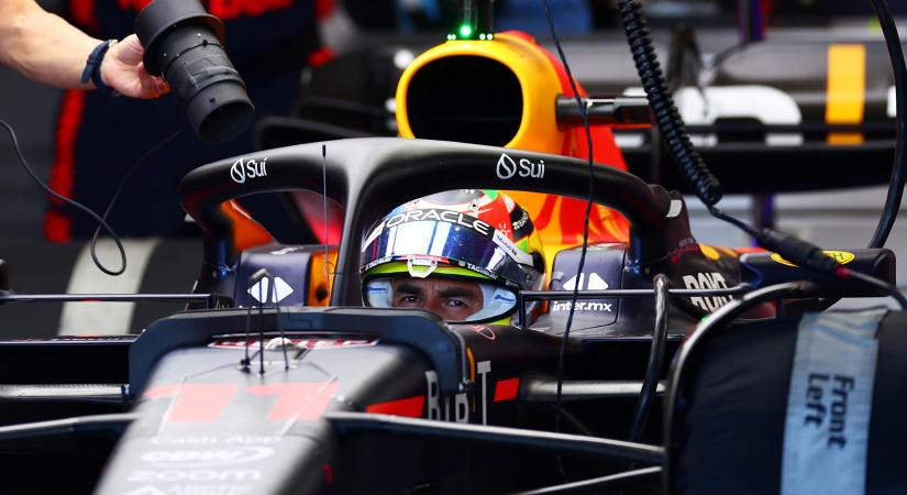 F1: Ünneplés közben állt bele Pérezbe a Red Bull
