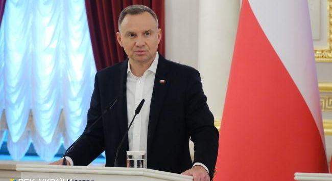 Duda szerint Lengyelország jól döntött az ukrán gabonabehozatal tilalmáról