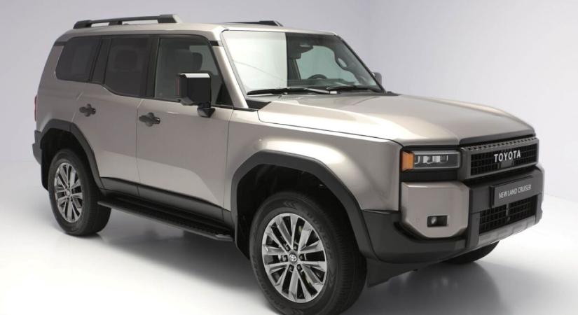 Itt az új Toyota Land Cruiser: jól áll neki a kockaság