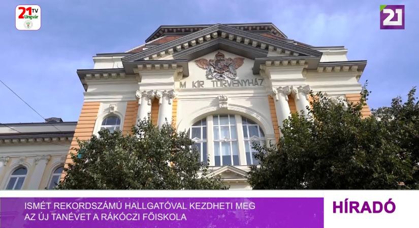 Ismét rekordszámú hallgatóval kezdheti meg az új tanévet a Rákóczi főiskola (videó)