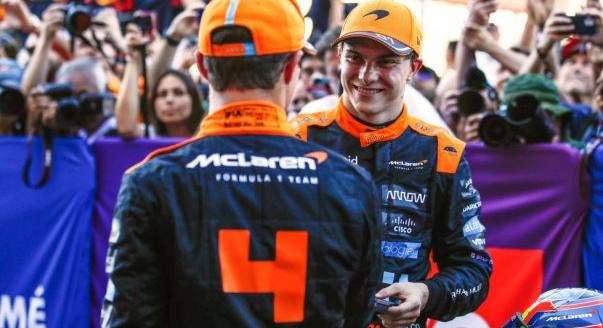 Norris leckét adott Piastrinak: ekkora volt a különbség a két McLaren között a Japán Nagydíjon