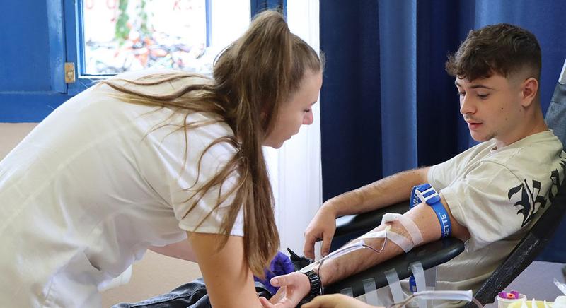 Vért adtak a gépészes diákok