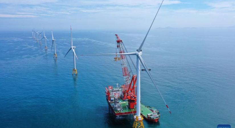 Teljesítményével is világrekordot döntött az óriási szélturbina