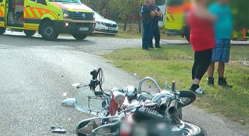 VIDEÓ: Egy 13 éves fiú is súlyosan megsérült a motorbalesetben egy élménymotorozáson