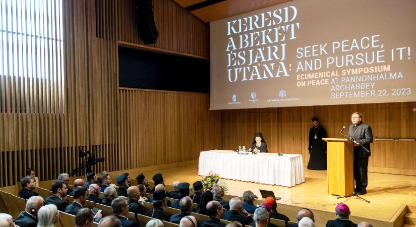 Akkor lesz béke, ha imádkozunk és dolgozunk is érte