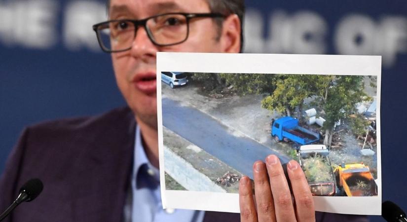 Fegyvereket találtak a koszovói lövöldözés helyszínén a rendőrök