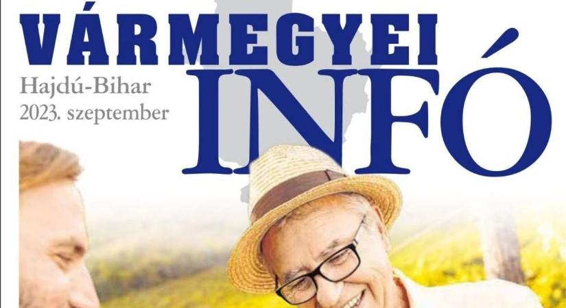 Megjelent a Vármegyei Infó legújabb, szeptemberi száma