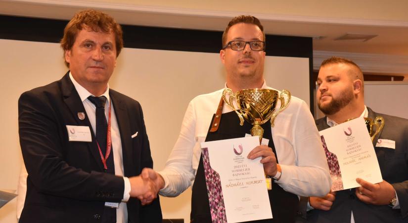 Nádházi Norbert lett Magyarországi idei sommelier bajnoka