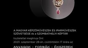 Anyagok, formák, ékszerek - Kortárs ékszerekből nyílik kiállítás a Szombathelyi Képtárban (szept. 28.)