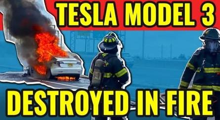 Menet közben valamire ráhajtó és kigyulladó Tesla vetett fel újabb biztonsági aggályokat