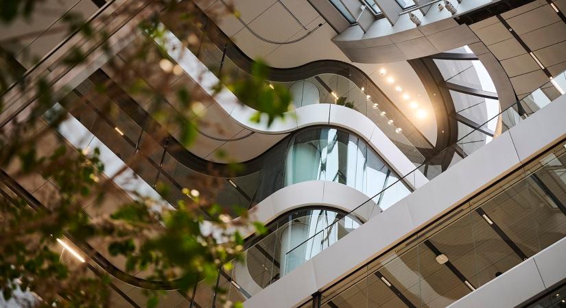 DigiFol digitális fólia a MOL Campus vezetőségi tárgyalóiban