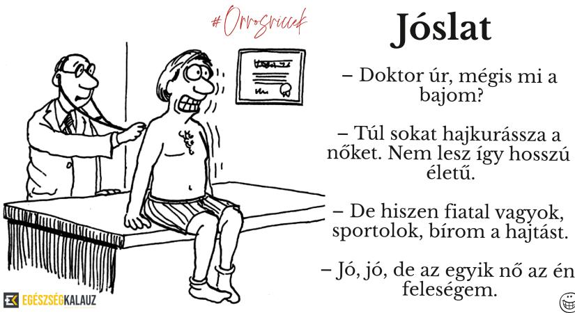 Orvos viccek, napi mosoly: a jóslat