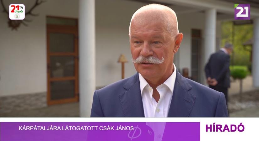 Kárpátaljára látogatott Csák János (videó)