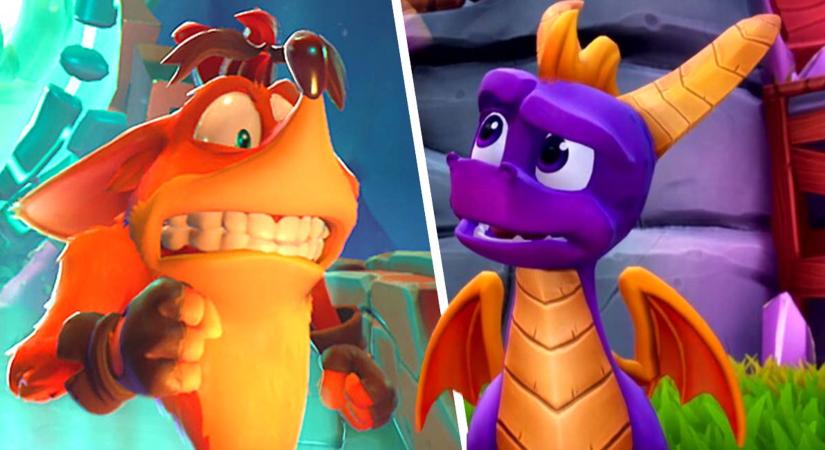 Előkerült egy soha ki nem adott Crash vs. Spyro versenyzős játék