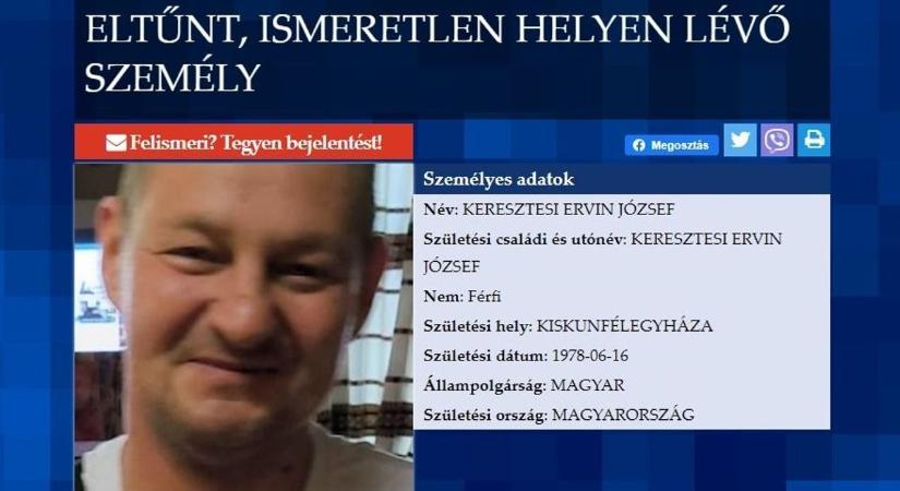 "Bocsáss meg mindenért!" – Kétségbeesve keresi nővére az eltűnt Ervint