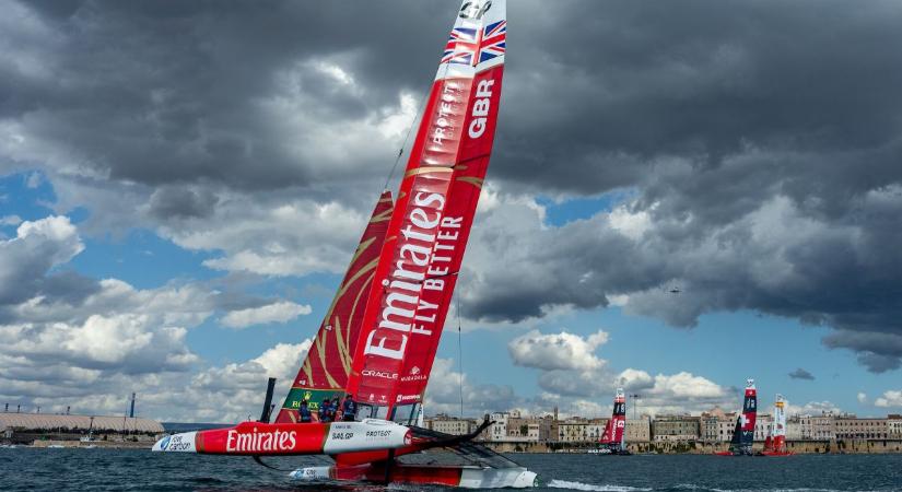 Őrült, szélsőséges hétvége – SailGP Taranto