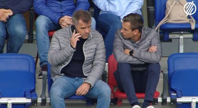 Máté Csaba tiszta vizet öntött a pohárba, ezért volt ott a Fehérvár bajnokiján
