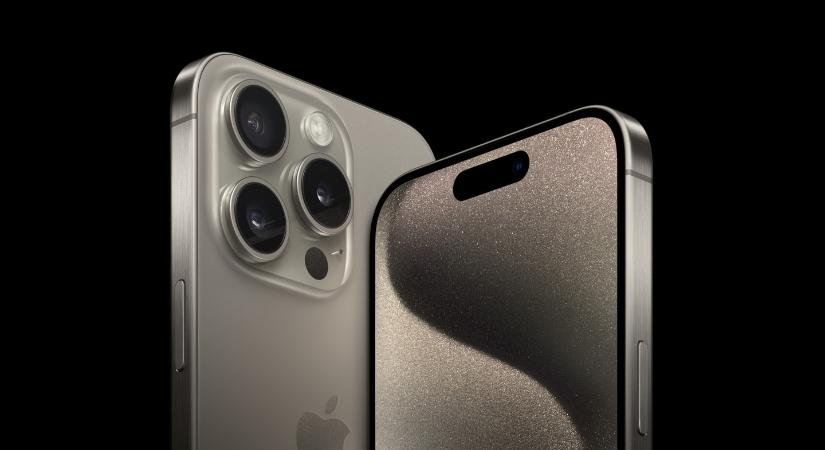 Idegesítő probléma jött elő a titán iPhone 15 Prónál
