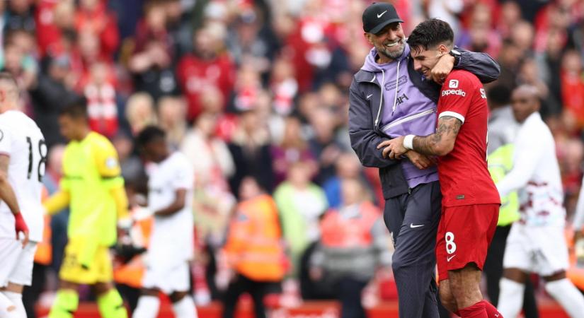 Liverpoolban folyamatosan ámulnak Szoboszlai szenzációs játékától - videó