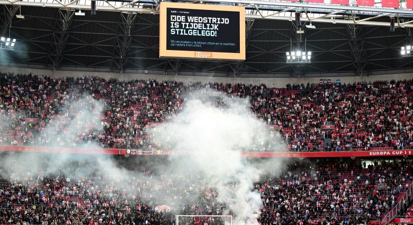 Bíróságra vinné a Feyenoord elleni félbeszakadt meccset az Ajax