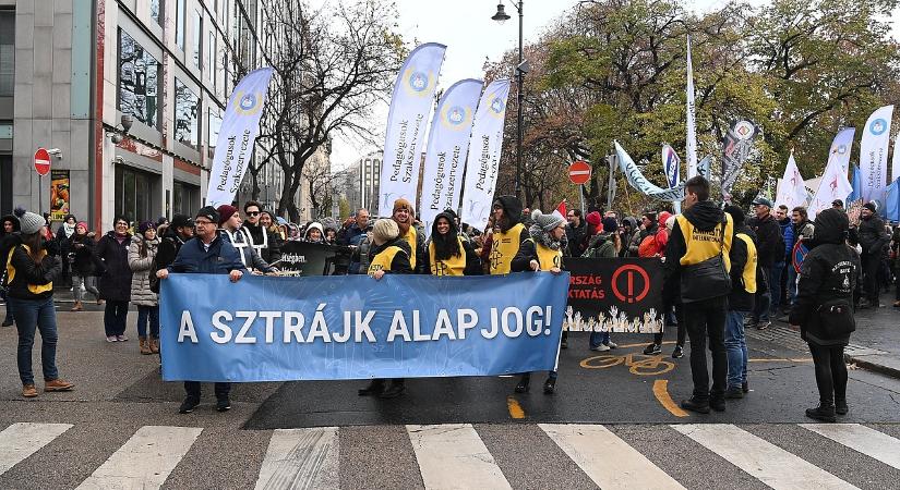 Az ombudsman szerint a pedagógus tüntetés nem alapvető jogi eszköz
