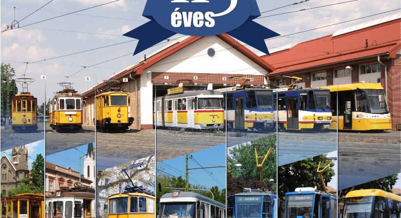 Nosztalgia járatok indulnak a szegedi villamos 115. születésnapja alkalmából